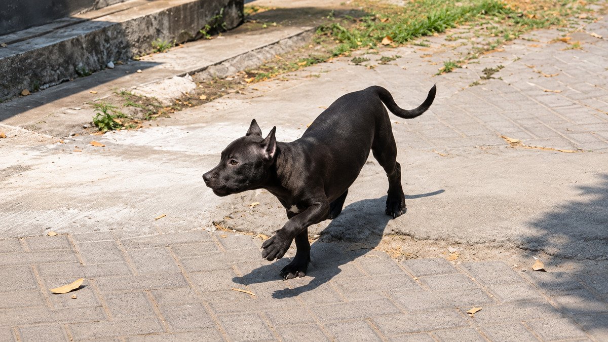 Jual Pitbull Betina Hitam Dols di Surabaya, Stambum IBC