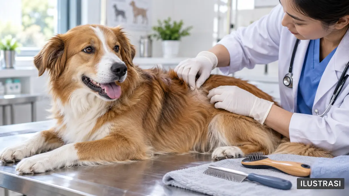 Cara Merawat Kulit dan Bulu Anjing untuk Mengurangi Risiko Demodikosis dan Kutu