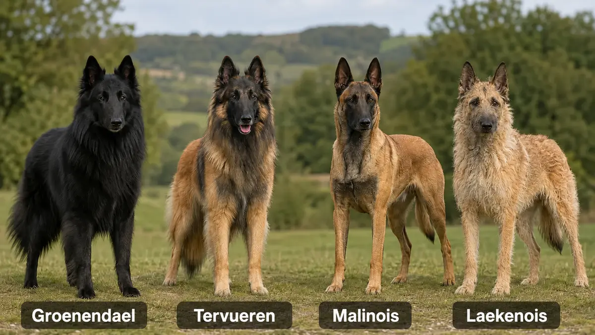 Empat Varietas Belgian Shepherd Menurut FCI: Groenendael, Tervueren, Malinois, dan Laekenois