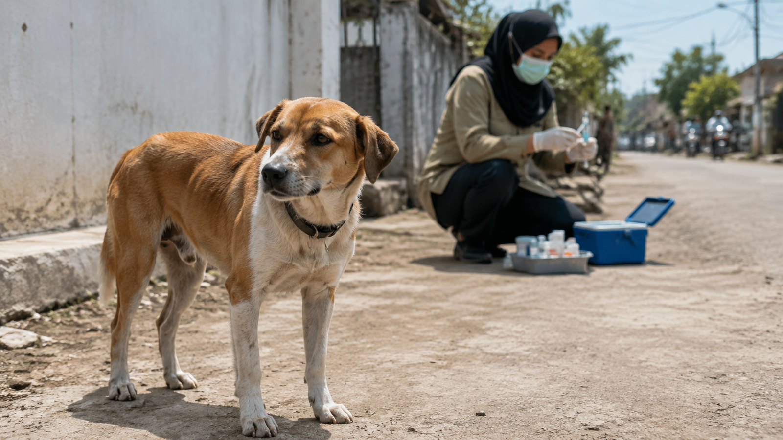 110 Kasus Gigitan Anjing di Kota Bima, Dua Sampel Positif Rabies