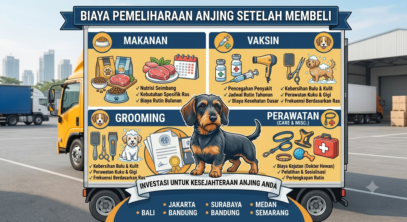 Biaya Memelihara Anjing Setelah Membeli: Makanan, Vaksin, Grooming, dan Perawatan