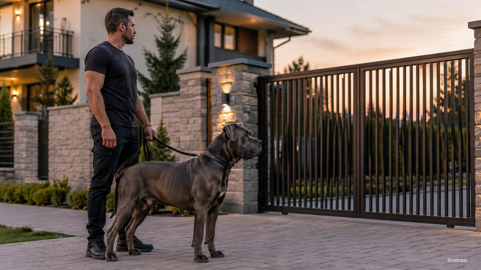 Cane Corso sebagai Anjing Penjaga: Naluri Alami Tetap Memerlukan Pelatihan yang Bertanggung Jawab