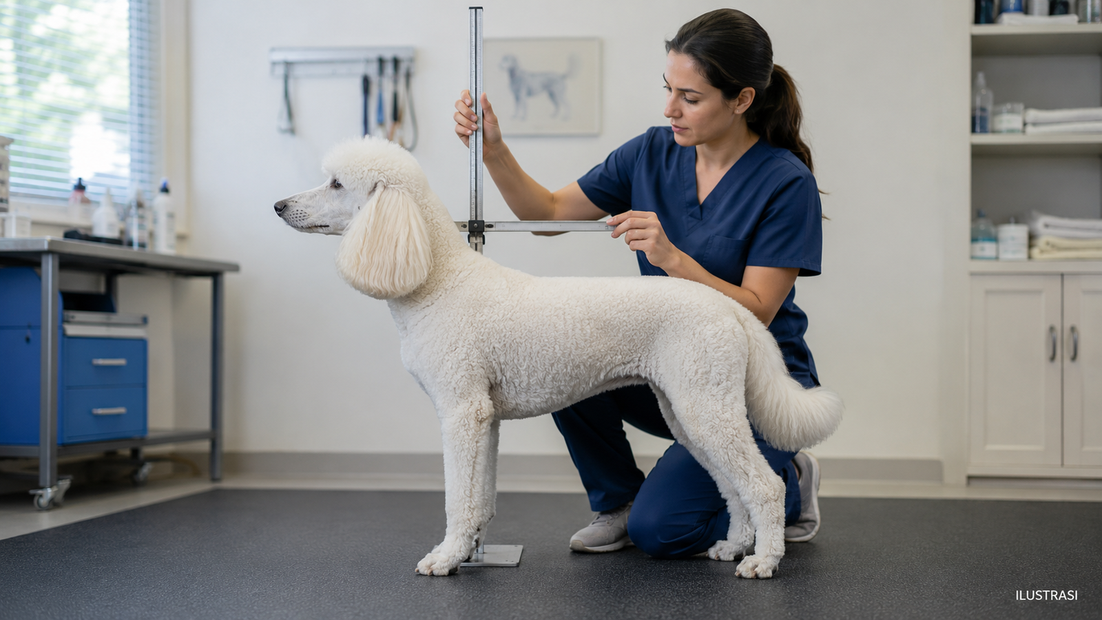 Cara Mengukur Tinggi Medium Poodle dengan Benar