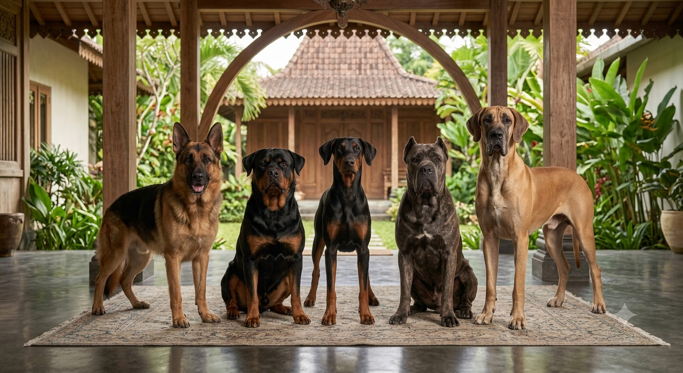 Jenis Anjing Besar yang Terkenal Setia dan Protektif