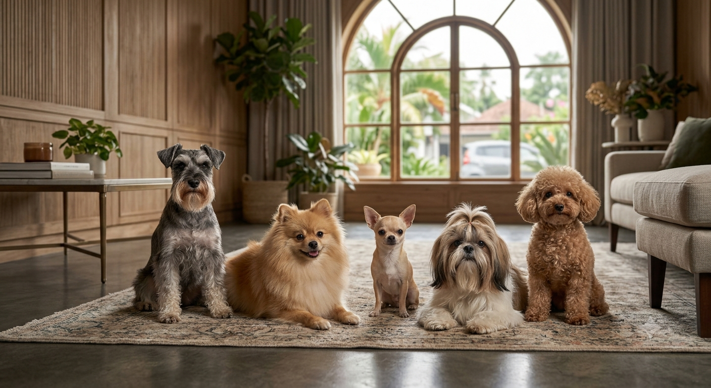 Jenis Anjing Kecil yang Cocok Dipelihara di Rumah