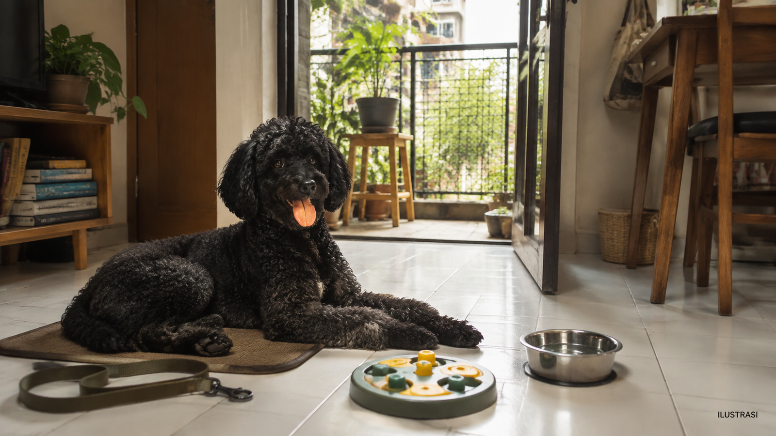 Apakah Medium Poodle Cocok Tinggal di Rumah Kecil?