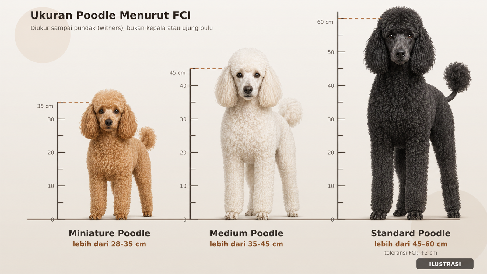Medium Poodle vs Standard Poodle: Ukuran, Aktivitas, dan Perawatan