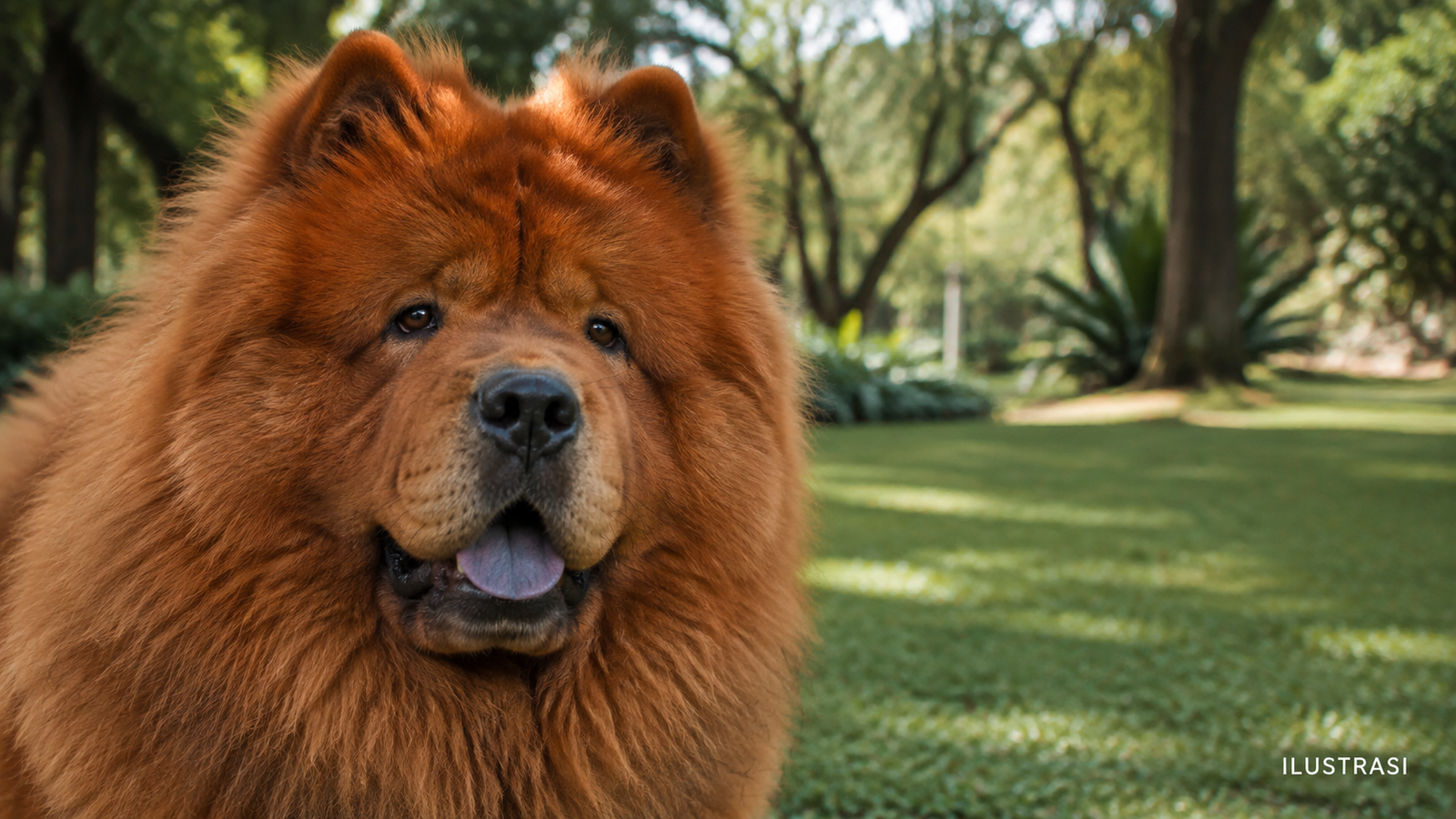 Mengapa Lidah Chow Chow Berwarna Biru Kehitaman? Ini Fakta dan Perubahannya Sejak Lahir
