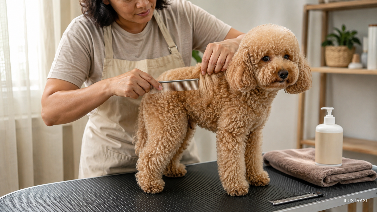 Panduan Grooming Medium Poodle di Rumah